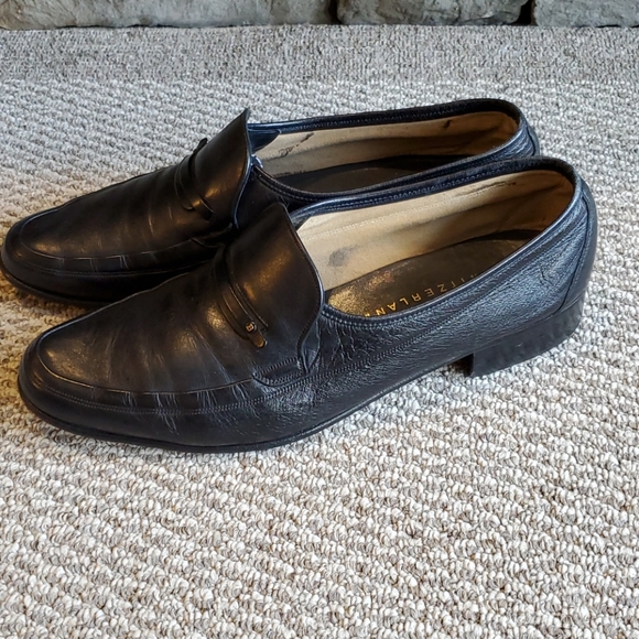 BALLY Leather Shoes 10.5 M fit 10.5-11 - Picture 5 of 16